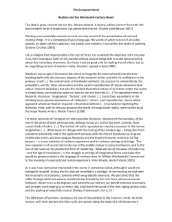 Bibliography &ndash; There`s a huge amount of material on Realism