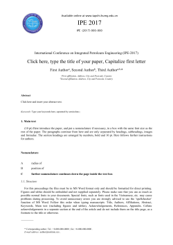 Article - IPE2017