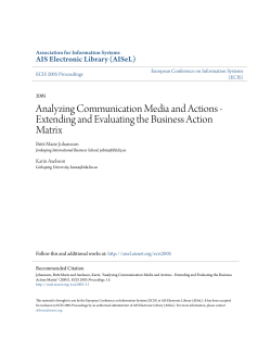 Extending and Evaluating the Business Action Matrix