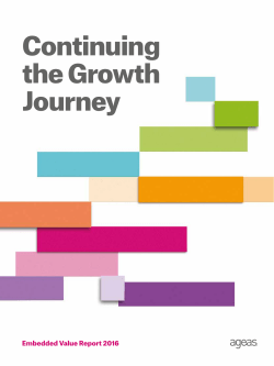 Embedded Value Report - ageas