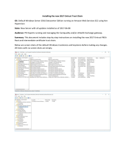 Installing the new 2017 Entrust Trust Chain OS: Default Windows