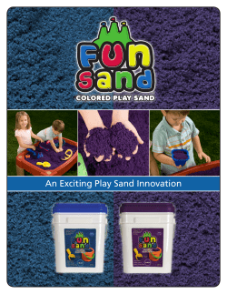 An Exciting Play Sand Innovation