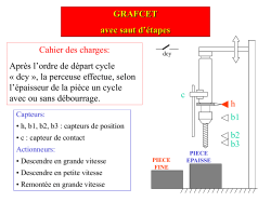 Grafcet avec saut d`&eacute;tapes
