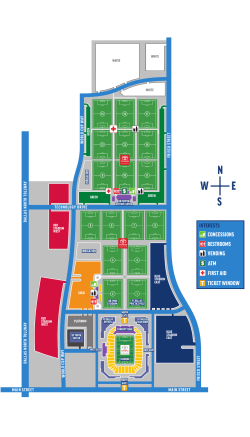 14_Stadium map - Frisco Soccer Association