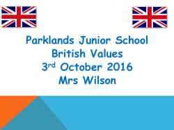 Our Assembly On British Values