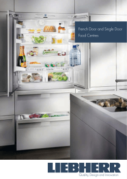 French Door and Single Door Food Centres