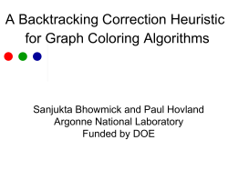 A Backtracking Correctio