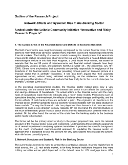 Network Effects and Systemic Risk in the Banking Sector