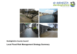 Read a summary of the Local Flood Risk Management Strategy.