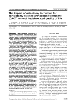 Free PDF - European Review for Medical and