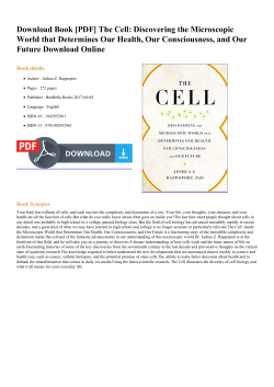 Book  The Cell: Discovering the