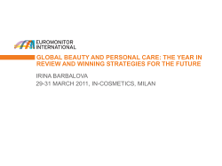 global beauty and personal care: the year in review and winning