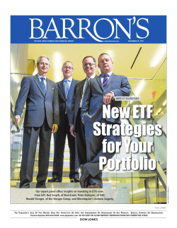 New ETF Strategies for Your Portfolio
