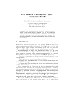 Base Revision in Description Logics