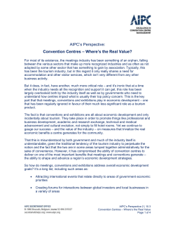 AIPC Column by AIPC President, Edgar Hirt