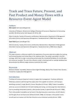 Prototype Application: Baking Bread and Pizza, From Farm