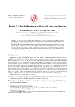 Jungck-Type Implicit Iterative Algorithms with Numerical Examples
