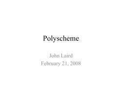 Polyscheme - EECS @ UMich