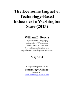 The Economic Impact of Technology