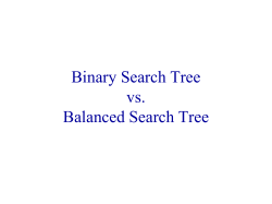 Balanced Search Trees