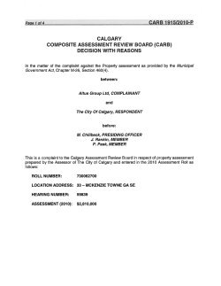 carb 1 91 51201 0-p calgary composite assessment review board
