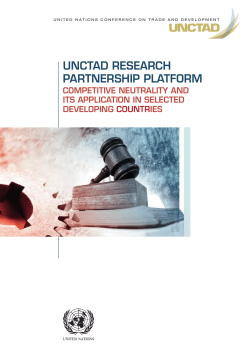 Competitive neutrality and its application in selected