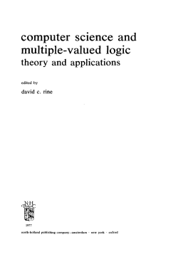 computer science and multiple-valued logic - M