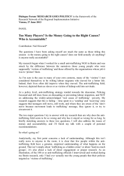 Neil Howard Vienna Presentation