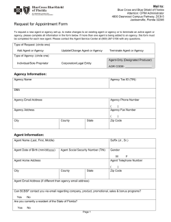 64156 Agent Appointment Form