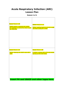Essential Hygiene Actions
