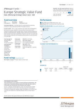 Europe Strategic Value Fund