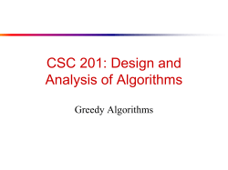 greedy algorithm