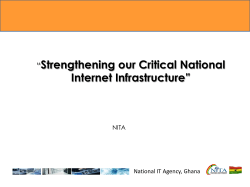 Strenthening Critical Internet Infrastructure