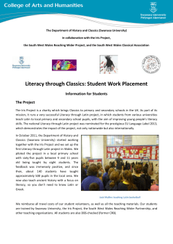 Literacy through Classics