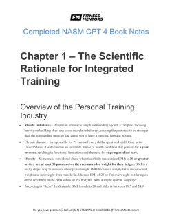 Integrated Training and the OPT Model