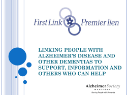 geriatric mental health teams - Alzheimer Society of Manitoba