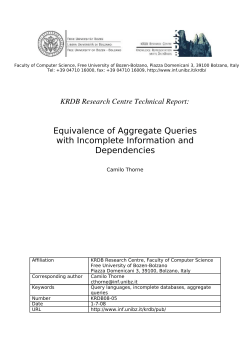 Equivalence of Aggregate Queries with Incomplete Information and