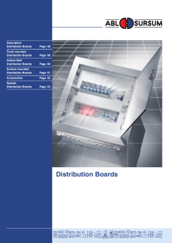 Distribution Boards