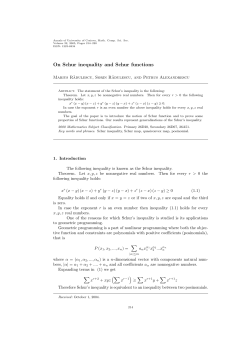 On Schur inequality and Schur functions