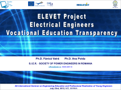 Electrical Engineers Vocational Education Transparency