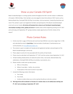 Show us your Canada 150 Spirit!