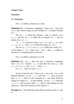 Chapter Four