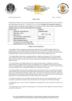 detail - Phuentsholing Thromde