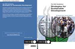 Strategies for Sustainable Development