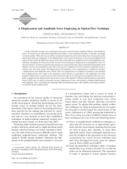 A Displacement and Amplitude Score Employing an