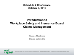 Moving to the e-world - Schedule 2 Employers` Group