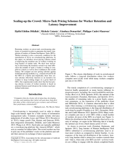 Scaling-up the Crowd: Micro-Task Pricing