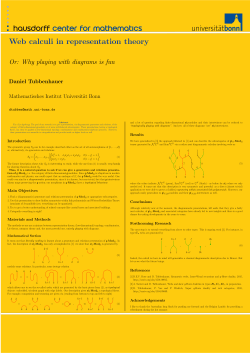 Or: Why playing with diagrams is fun
