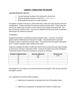 Completing the Square