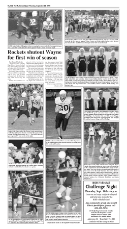 Rockets shutout Wayne for first win of season